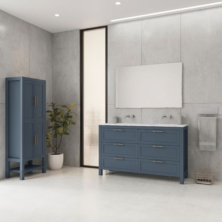 Meuble Monceau Bleu 140 cm