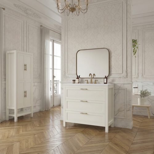 Meuble Monceau blanc 80 cm