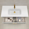 Meuble Monceau Gris 80 cm