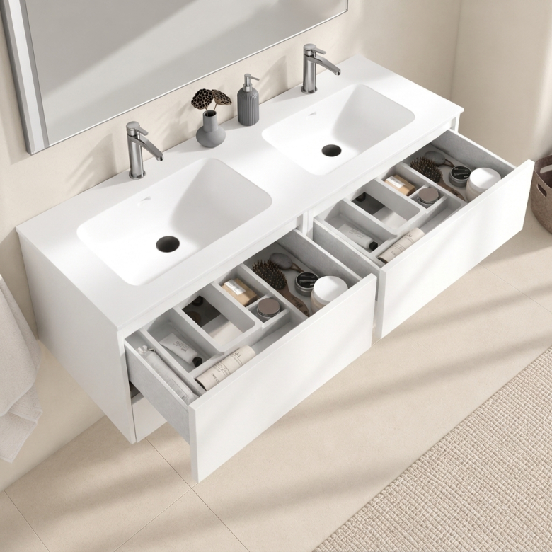Meuble Koben blanc 120 cm