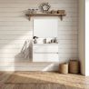 Meuble Koben blanc 100 cm