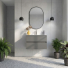 Meuble Koben Gris 80 cm