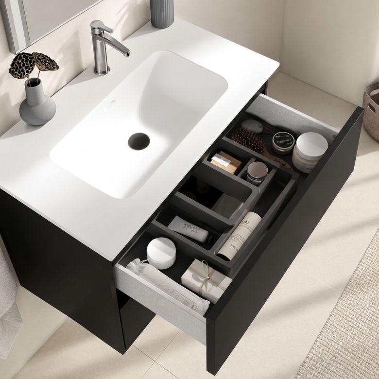 Meuble Koben Noir 80 cm