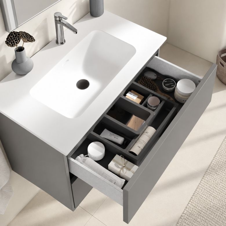 Meuble Koben Gris 100 cm