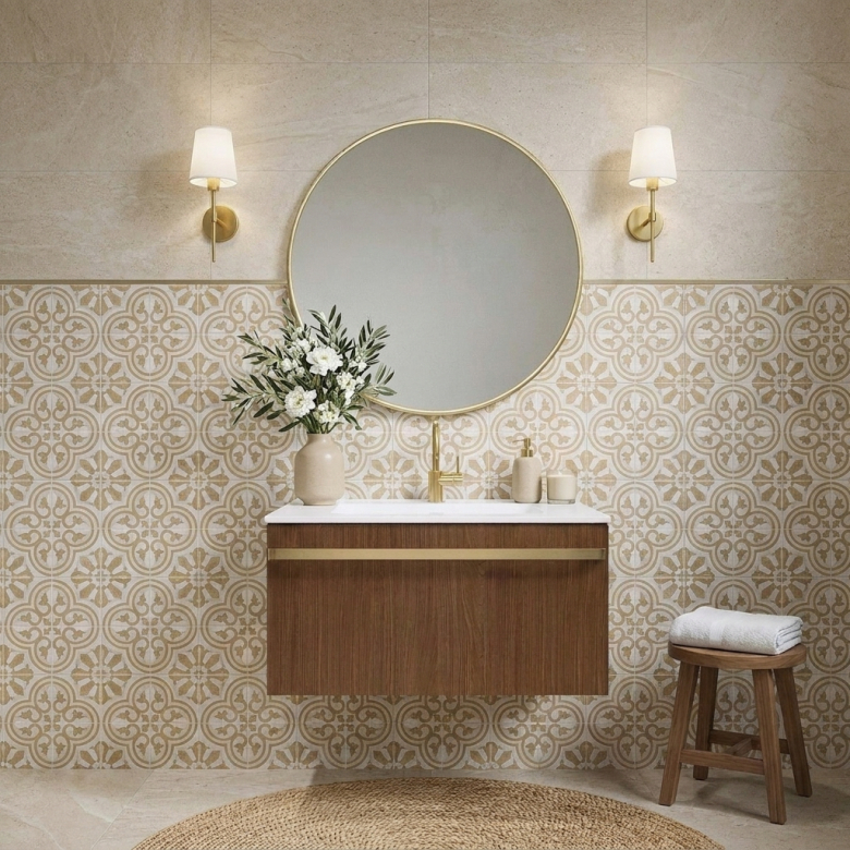 Meuble Palladio Noyer 80 cm