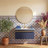 Meuble Palladio Bleu 80 cm