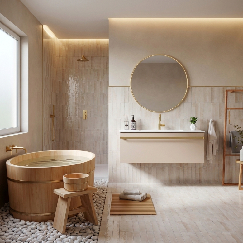 Meuble Palladio Beige 120 cm