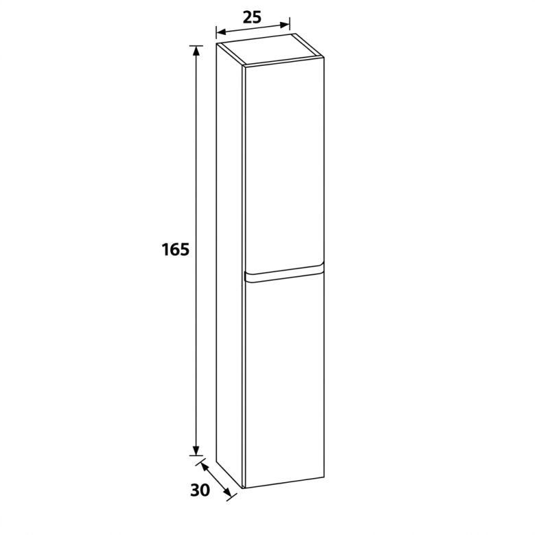 Colonne simple Palladio beige