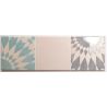 Carrelage sol et mur traditionnel Orcia jardin d'orient 15x45 cm