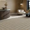 Carrelage sol et mur traditionnel Orcia sable 15x45 cm