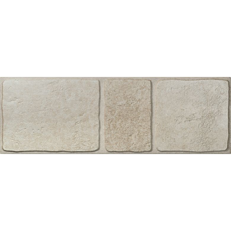 Carrelage sol extérieur classique Aurelha beige R11 15x45 cm