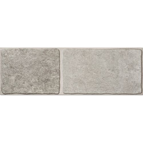 Carrelage sol extérieur classique Aurelha gris R11 15x45 cm