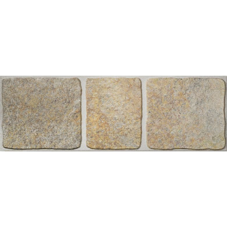 Carrelage sol extérieur classique Aurelha naturel R11 15x45 cm