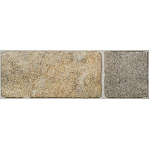 Carrelage sol extérieur classique Aurelha naturel R11 15x45 cm