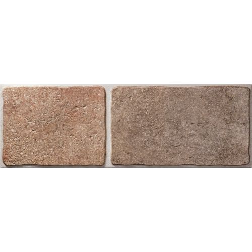 Carrelage sol extérieur classique Aurelha terre R11 15x45 cm