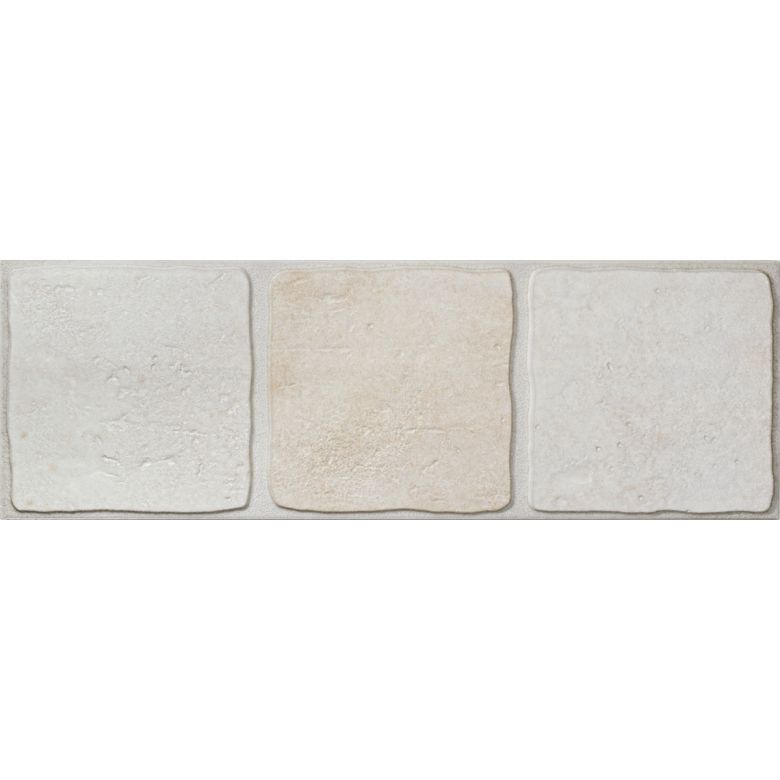 Carrelage sol extérieur classique Aurelha sable R11 15x45 cm