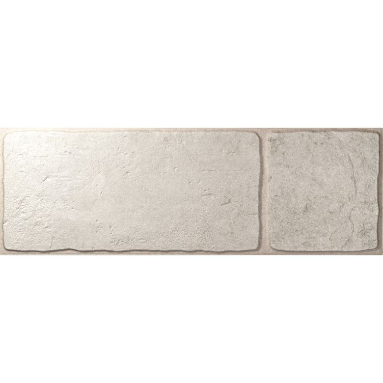 Carrelage effet parementAurelha blanc grisé 15×45cm
