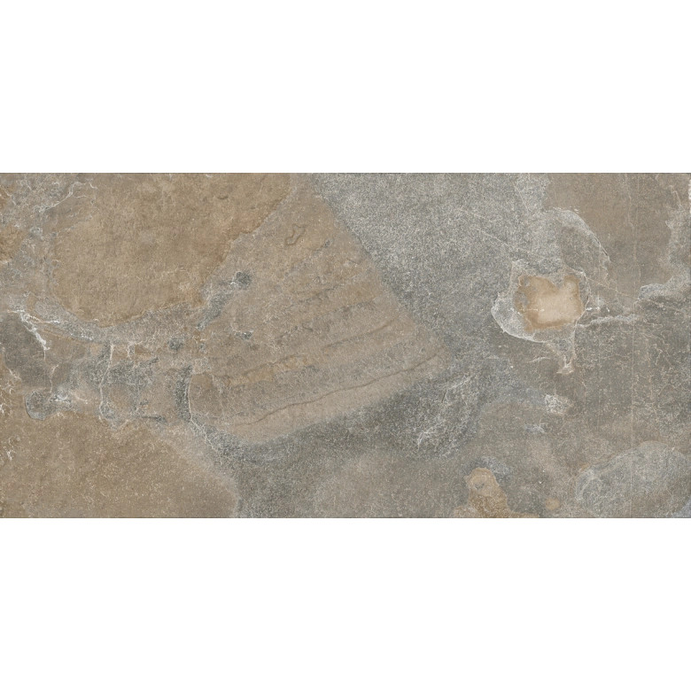 Carrelage sol extérieur effet pierre de bali Krabi terre R11 30x60 cm