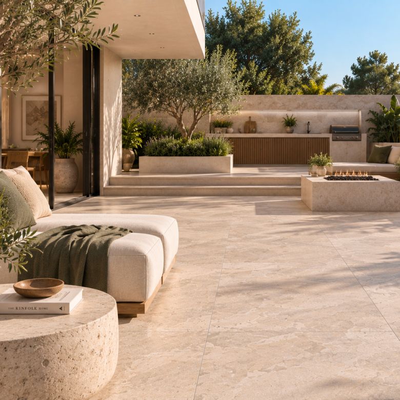 Dalle extérieur Marina 2.0 sable R11 60x90 cm