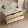 Meuble Kyoto chêne 120 cm - simple vasque
