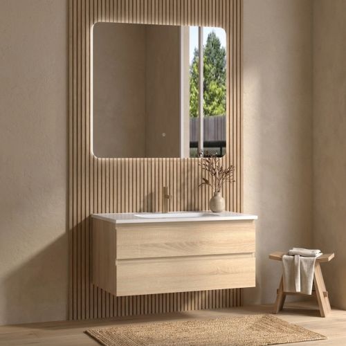 Meuble Kyoto chêne 120 cm -...