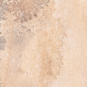 Carrelage sol effet pierre Travertin Navona sable 60x60 cm