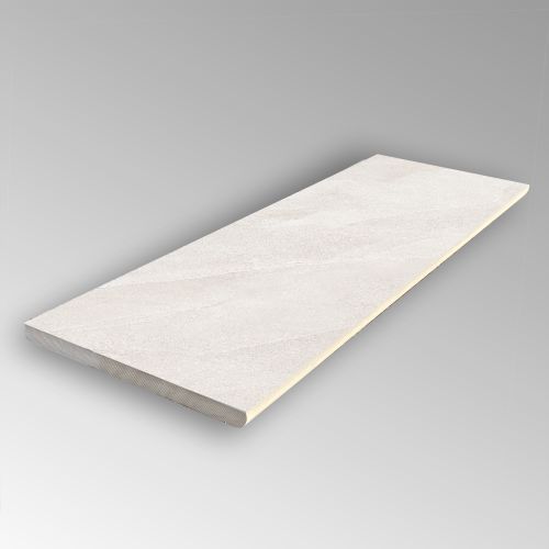Margelle piscine Volcania blanc grisé 30x120 cm