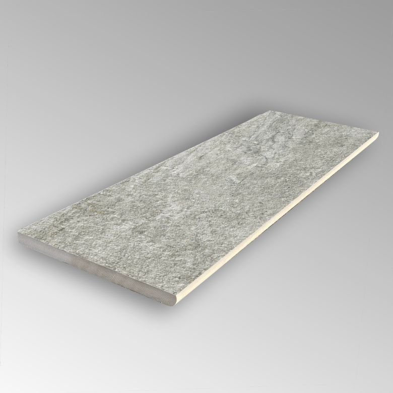 Margelles d'angle droit 90° piscine Minéral 2.030x120 cm (2 pièces)