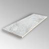 Margelles d'angle droit 90° piscine Minéral 2.030x120 cm (2 pièces)