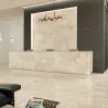Carrelage sol poli effet marbre Bahia beige 60x120 cm