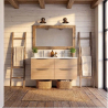 Meuble Brooklyn Chêne 120 cm