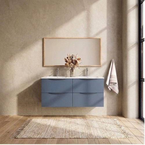Meuble Brooklyn Bleu Denim 120 cm