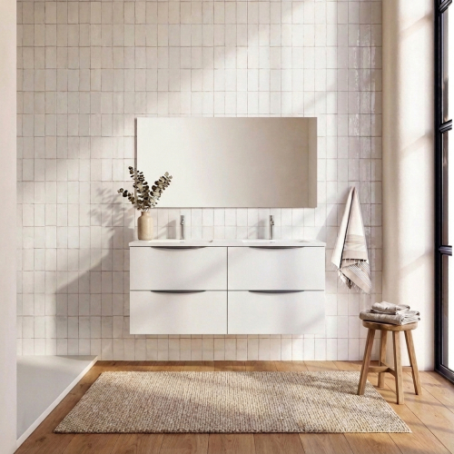 Meuble Brooklyn Blanc 120 cm