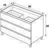 Meuble Palma Chêne 80 cm