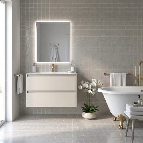 Meuble Lavezzi blanc 60 cm