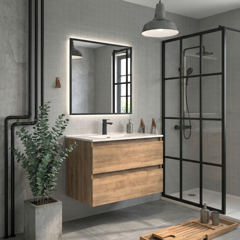 Meuble Lavezzi Chêne 60 cm