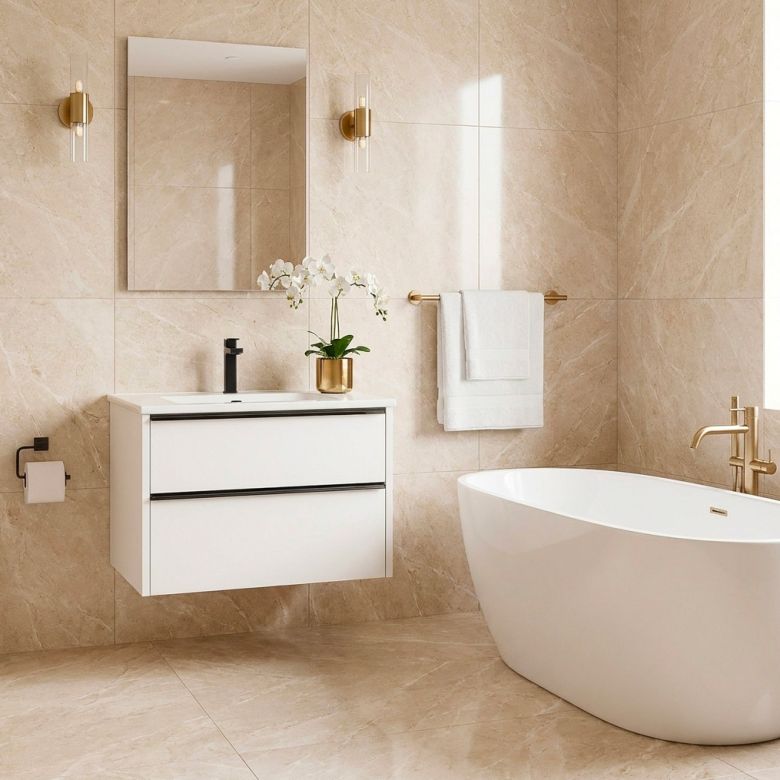 Meuble Nexus blanc 80 cm