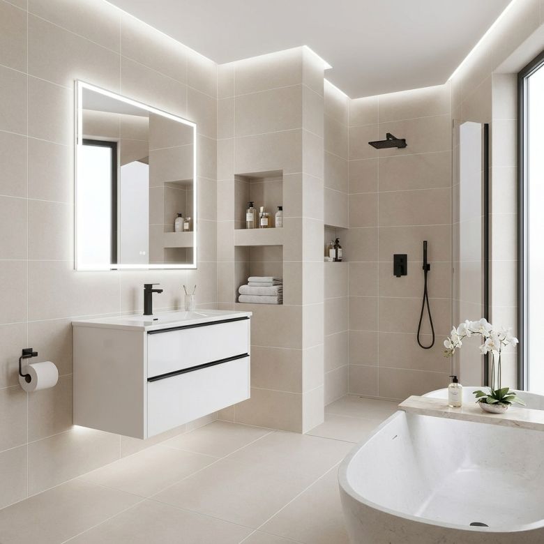 Meuble Nexus blanc 100 cm