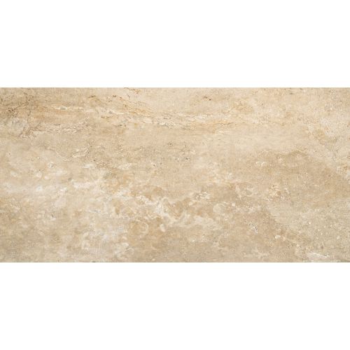 Carrelage sol effet pierre Praga beige 37x75 cm