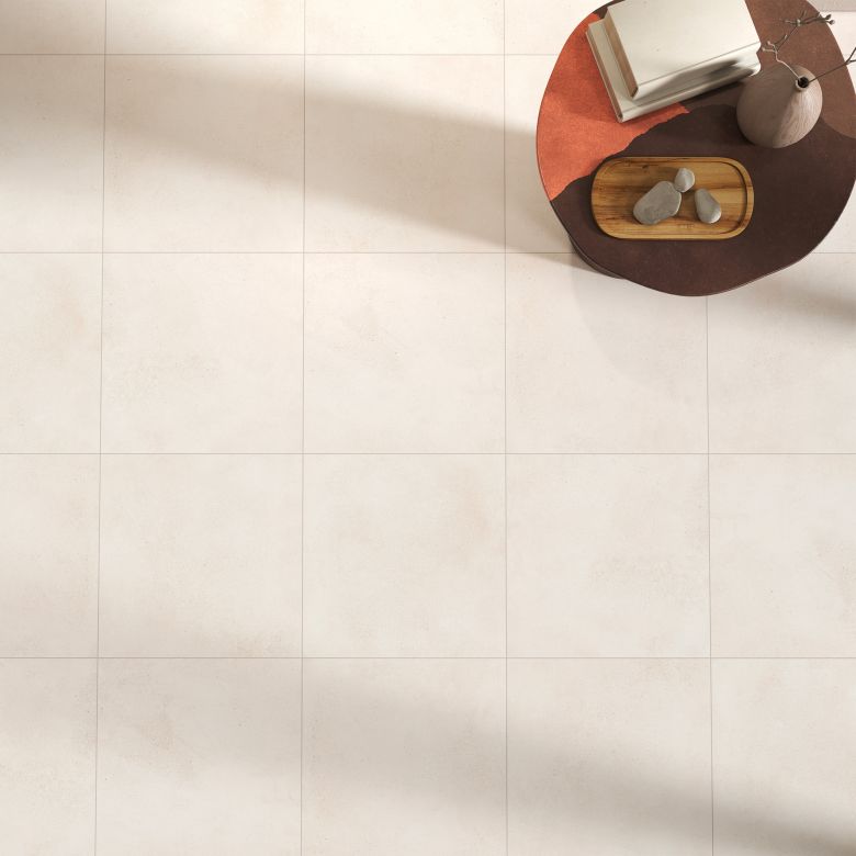 Carrelage sol moderne Newport amande45x45 cm