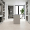 Carrelage sol moderne Newport amande 45x45 cm