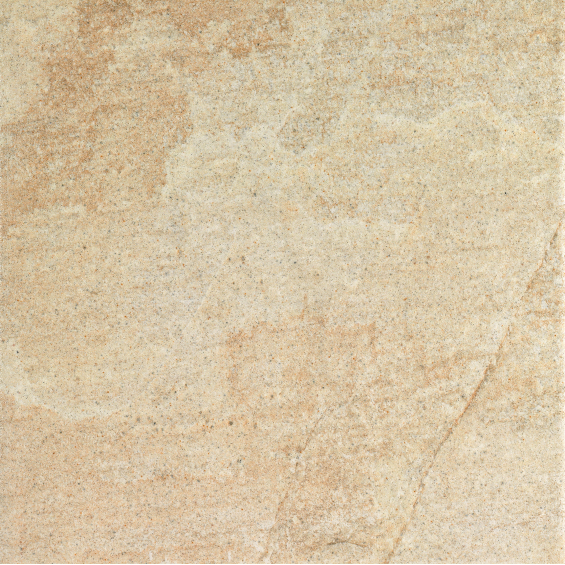 Carrelage sol extérieur effet pierre Natural beige R11 45x45 cm