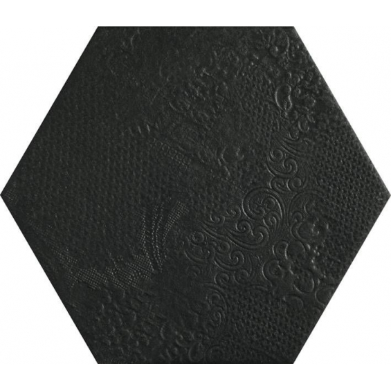 Carrelage imitation carreaux ciment milan black