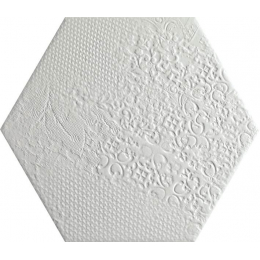 Carrelage sol hexagonal Milan white 25*25 cm