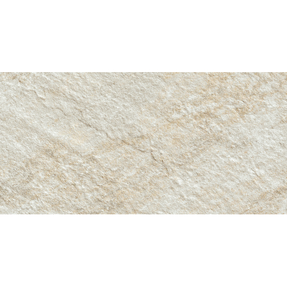 Carrelage sol extérieur effet pierre minéral bianco R11 30*60cm