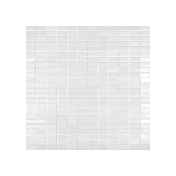  Mosaïque Diamant satin white 31.5x31.5 cm - Réflex Boutique