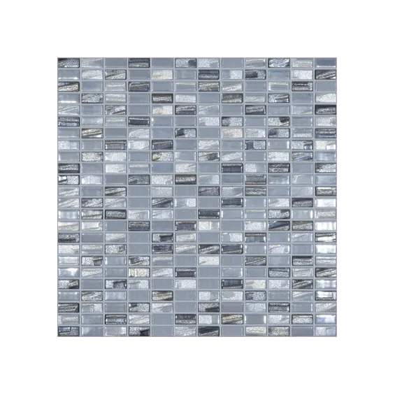  Mosaïque Diamant silver 31.5x31.5 cm - Réflex Boutique