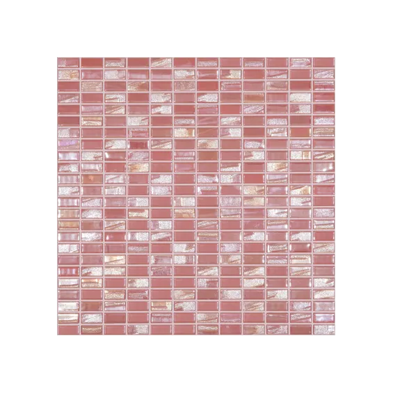  Mosaïque Diamant soft red 31.5x31.5 cm - Réflex Boutique