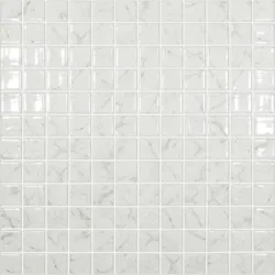  Mosaïque Marbella carrara grey brillant 31.5x31.5 cm - Réflex Boutique