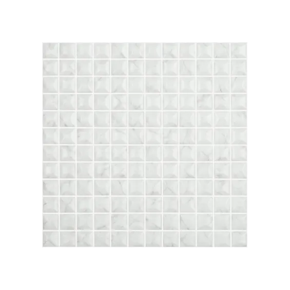  Mosaïque Marbella edna carrara grey mate 31.5x31.5 cm - Réflex Boutique